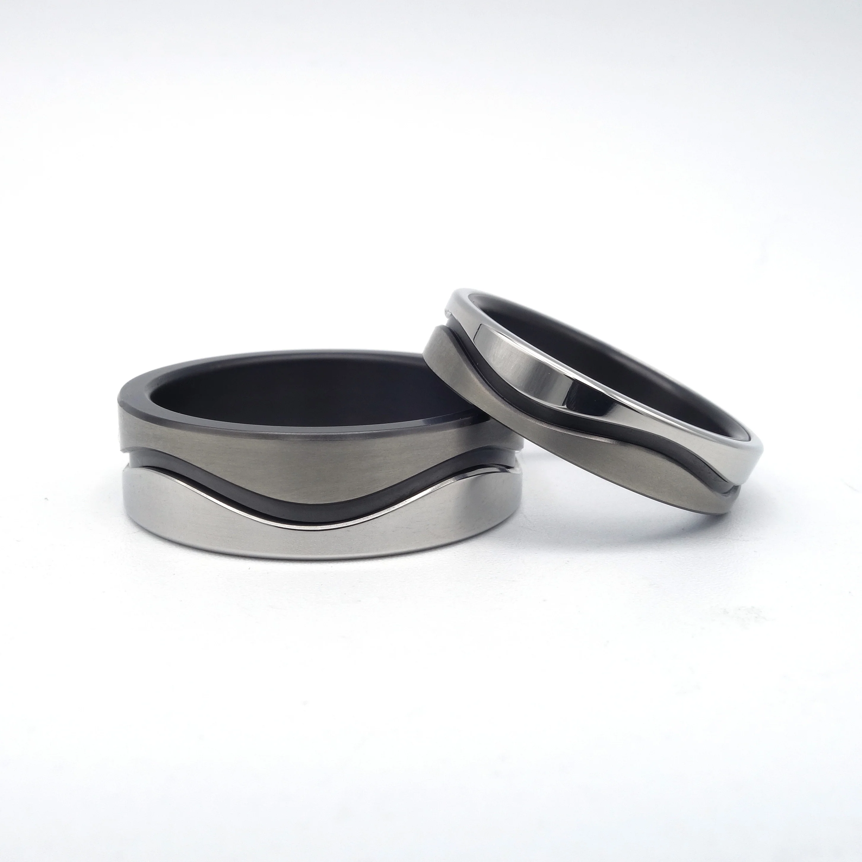 Titanium trouwringen